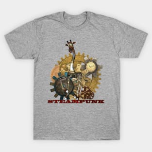 Funny steampunk giraffe T-Shirt